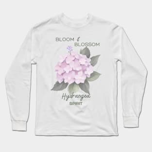 Bloom & Blossom Hydrangea Spirit Long Sleeve T-Shirt
